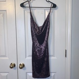 Velvet Short Dress